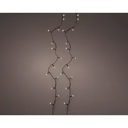 Lumineo Lichterkette BASIC 480 LED 36 m Soft Gold, schwarz - Die Lumineo Lichterkette BASIC 480 LED in Soft Gold sorgt für stimmungsvolle Beleuchtung. Mit 5-stufiger Dimmfunktion und praktischer Timer-Funktion ist sie ideal für Innen- und Außenbereiche. Wetterbeständig und energieeffizient.