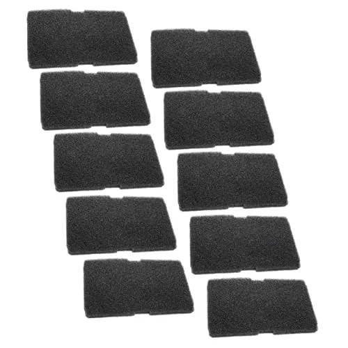 vhbw 10x Schwammfilter kompatibel mit Blomberg DH 7533 RXW, DH8533 GA0, DH 87331BD, DH 8544 RXW, DH8534 RX0, DH 8333 PXW Wäschetrockner