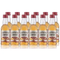 Southern Comfort Original Whiskey-Likör Miniaturen 35% Vol. 12x0,05l