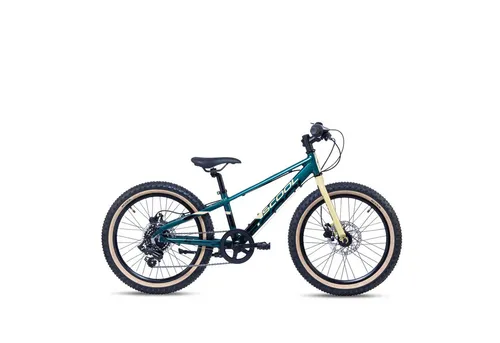 S'COOL Xroc disc 20 Zoll 7-Gang Shimano - Kinderfahrrad für Selbstständigkeit - Elektrofahrzeuge - Hochwertiges 20 Zoll Kinderfahrrad mit 7-Gang Shimano Schaltung, ideal für sichere Schulwege und Freizeitaktivitäten.