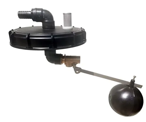 FN-Technik Regenwasser Einlauf Garnitur mit Überfüllsicherung für IBC Deckel DN 225