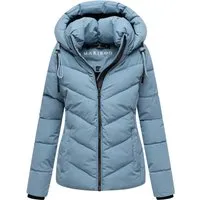 Marikoo Damen Winterjacke Sahnemausii XVI – Stylisch und Funktional - Die Marikoo Winterjacke Sahnemausii XVI bietet urbanen Stil und praktische Funktionen. Winddicht mit abnehmbarer Kapuze, ideal für kalte Tage. Viel Stauraum durch Taschen und angenehmer Tragekomfort durch Rippbündchen.