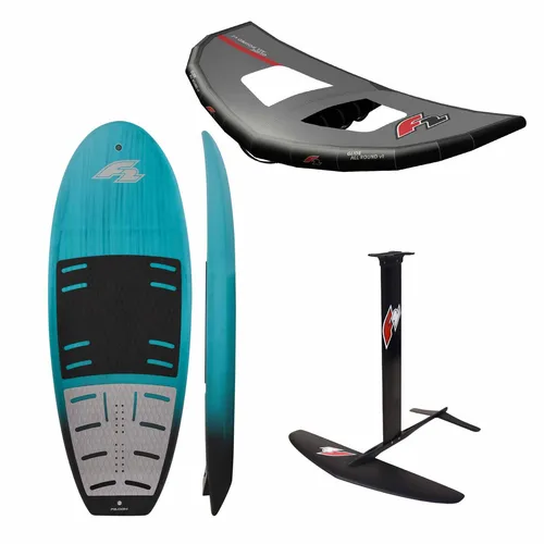 F2 Foilboard Glide Surf Team 55L + Allround Wing 5qm von F2