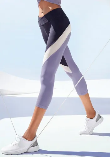 LASCANA ACTIVE Caprihose Sporthose in Colourblockingdesign