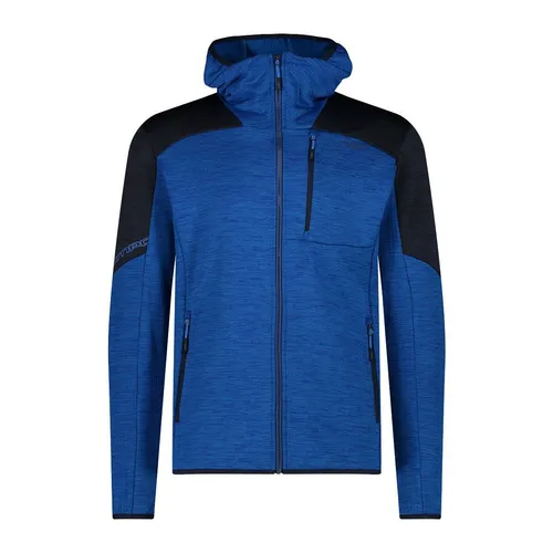 CMP Grid Tech Herren-Fleecejacke mit Kapuze - Skitourenjacke für Männer, hervorragende Wärmeisolierung und Feuchtigkeitsmanagement, ideal für Outdoor-Aktivitäten und als erste Schicht.