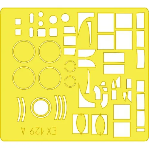 MW22 EDUARD EX129 LANCASTER 1/48 MASK for TAMIYA