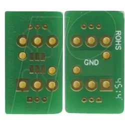 RE 910 - Adapter SOT23-6 1,00 mm Pitch RM 2,54 mm