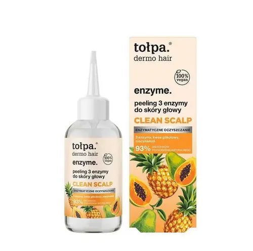 Tołpa dermo hair Clean Scalp Peeling with 3 Enzymes, 100 ml
