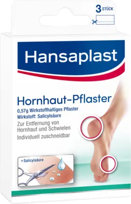 Hansaplast Hornhautpflaster 3 St