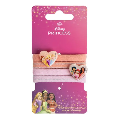 Disney Princess Haaraccessoires 4 Stück für Alltag & Party