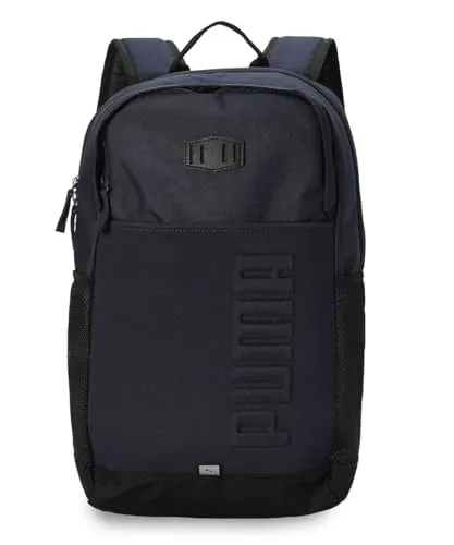 Puma Backpack 174315808755 - Robuster Rucksack aus 100% Polyester mit 27 l Fassungsvermögen, ideal für Schule oder Freizeit. Ausgestattet mit Laptopfach, verstellbaren Schultergurten und reflektierenden Details für optimale Sichtbarkeit.