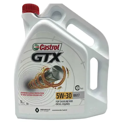 Motoröl CASTROL GTX 5W30 RN17 5L in weiß von Castrol