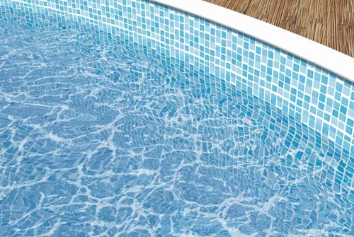 Poolinnenfolie für Rundbecken Mosaik Ø 550 x 120 cm | 0,3 mm