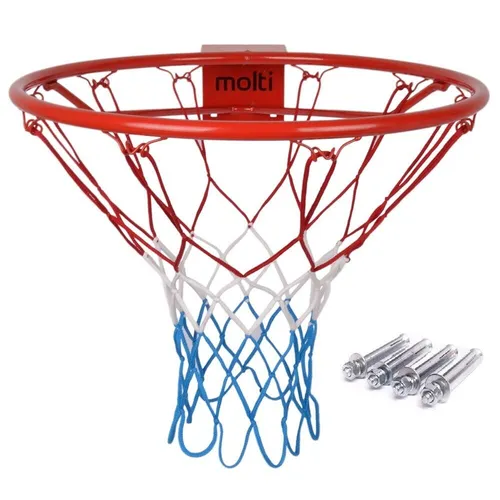 Basketballkorb HangRing Basketballring 45cm Netz Basketball Korb Metall Kinder