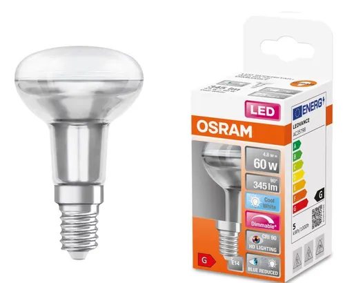 OSRAM E14 Reflektor R50 Superstar Plus HD LIGHTING / Blue Reduced 36° Abstrahlw.
