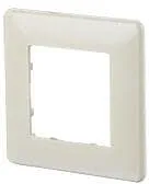 BTR Abdeckplatte für E-DAT modul Anschlussdosen CAT.6 - modular, reinweiß, idealer Schutz für Ihre Netzwerkverbindungen