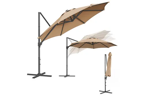 Sonnenschirme Braun von SONGMICS