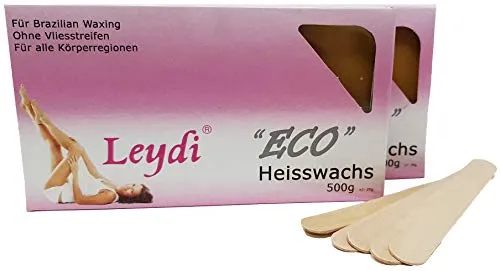 Leydi Heisswax ECO Honig 1Kg - Brazilian Waxing ohne Streifen