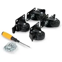 bestTools Werkbank Rollen 50 mm 360° Drehbar 4er Set bis 135 kg