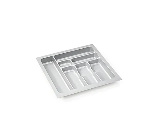 Naber Besteckeinsatz 1 - Praktischer Besteckeinsatz für Schrankbreite 50 cm, schneidbar und mit 7-facher Facheinteilung für optimale Ordnung.