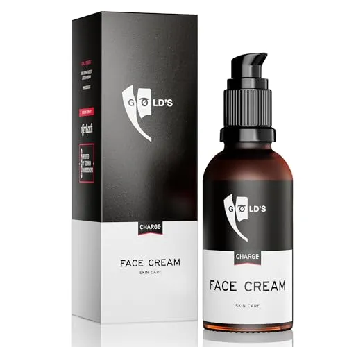 GØLD's Gesichtspflege für Männer – Nährende Feuchtigkeitscreme mit Anti-Aging-Effekt - Tagespflege speziell für Männerhaut: Unsere GØLD's Gesichtscreme hydratisiert intensiv mit Hyaluronsäure und reduziert Falten für eine jugendliche, straffe Haut.