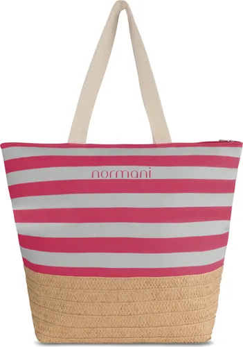 normani Strandtasche Mackay – Große Schultertasche mit 23 Litern Volumen - Die große Strandtasche 