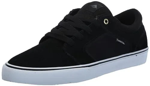 Emerica Cadence Skateschuh für Herren, Schwarz/Weiß/goldfarben, 41.5 EU