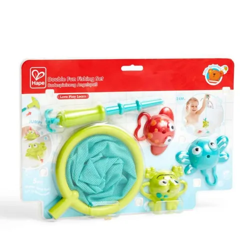 Hape Angelspass (E0214) - Spaß beim Angeln - Buntes Bad-Spielzeug für kreative Wasserspiele, fördert die Fantasie und sorgt für Unterhaltung beim Baden.