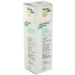 Thymuskin Haarbalsam Spülung 100 ml - Haarkur & Balsam für gesunde Kopfhaut und glänzendes Haar, speziell bei trockener Kopfhaut und Schuppen. Intensivpflege, die das Haar nährt und den Fettgehalt reguliert.