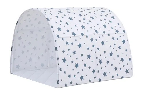 Ticaa Betttunnel Spiel- und Betttunnel - Vielseitiger Betttunnel für Kinder, ideal als Spiel- und Rückzugsort mit einem gemütlichen, gesteppten Boden und sicherem Design für unbeschwerten Spielspaß.