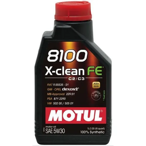 Motoröl MOTUL 8100 X-Clean FE 5W30 1L [A]