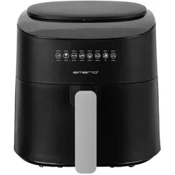 Emerio große digitale Heißluftfritteuse AF-129369 - 4.5 Liter Volumen, frittieren ohne Öl mit 8 Automatikprogrammen und Cool Touch Gehäuse