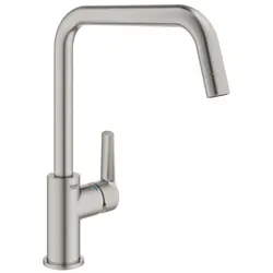 Grohe Start Küchenarmatur 30470DC0 supersteel - Armaturen mit hoher Auslauf und GROHE StarLight Oberfläche, ideal für eine elegante Küchengestaltung und einfache Bedienung dank GROHE SilkMove Technologie.
