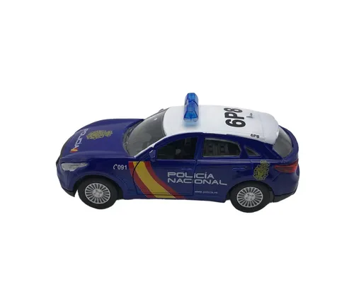 Miniatur Polizeiauto Metallisch Mit Kunststoffteilen Versand 24 Stunden