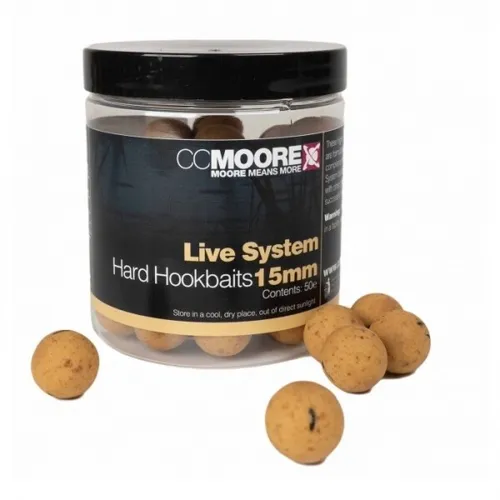 CCMoore Hard Hookbaits Live System - 15mm 50St.