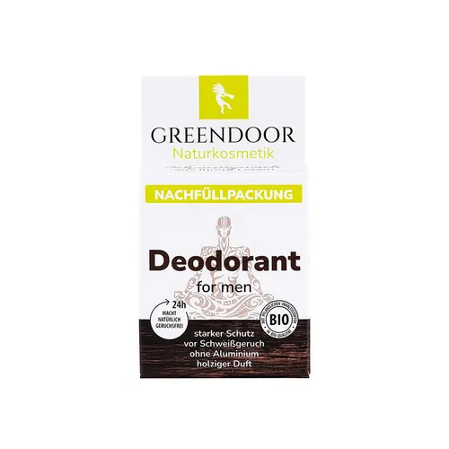 GREENDOOR Deodorant Nachfüllpackung for men