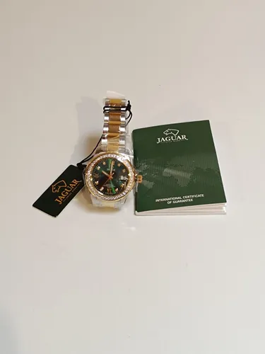 Jaguar Damen J893/3 Quarz Analog Edelstahl Armbanduhr