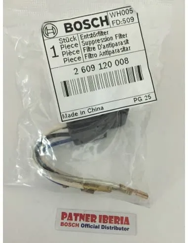 Bosch Ersatzteil Entstörfilter 2609120008 von Bosch