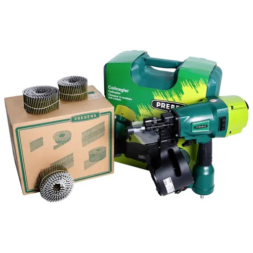 Prebena 8XR-CNW90 Coilnagler im Transportkoffer von Prebena