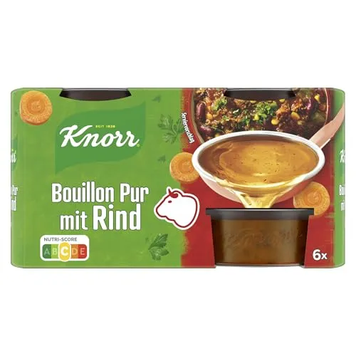 Knorr Bouillon Pur mit Rind 6x 28 g von Knorr