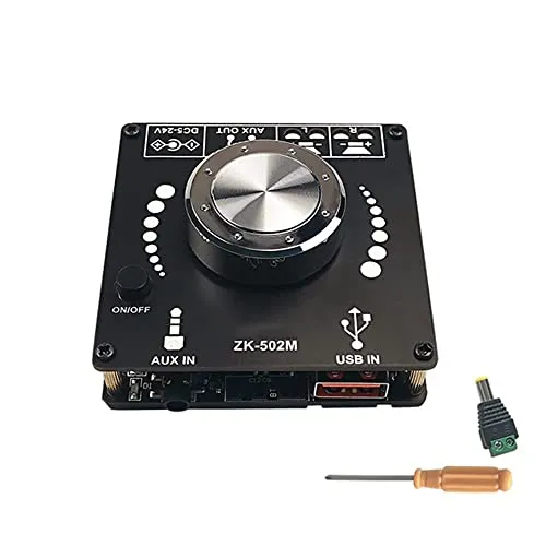 Fasizi ZK-502M Audio Mini 2.0 Stereo 50 W + 50 W Bluetooth Digital Verstärker Modul 50 W x 2 A Verstärker Heimkino AUX USB