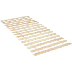 Homestyle4u Lattenrost 90 x 200 für Kinderbett - Stabiler Rollrost mit 16 Latten, ideal für Matratzen mit 90 x 200 cm. Aus unbehandeltem Kiefer, sorgt für optimale Luftzirkulation und ist leicht zu montieren.