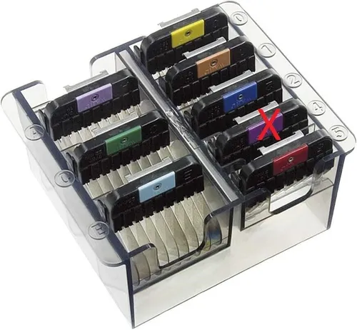 Produktbild Stainless Steel Snap-on Attachment Comb Set 3-25 mm