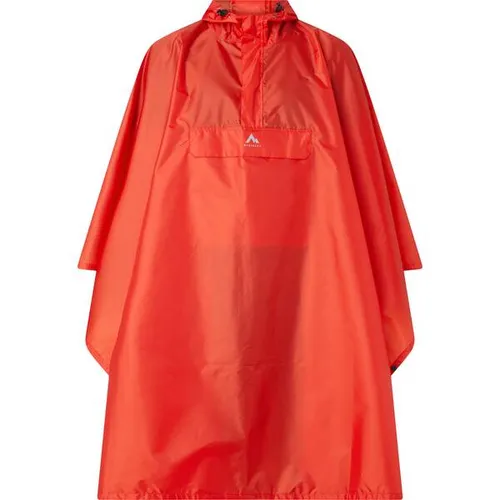 McKINLEY Herren Regenponcho Lambaol II - Funktionsjacken - Atmungsaktiver Regenponcho mit 2.000 mm Wassersäule, ideal für Wanderungen und leicht verstaubar in eigener Innentasche.