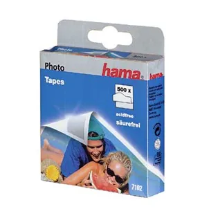 Hama Fotoalbum Hama Fototape-Spender 00007102 - 500 Stück, 1.20 cm breit und ideal für kreative Foto-Projekte