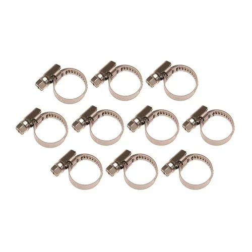 Schlauchklemme, INOX, 8x12 mm, 10-tlg.