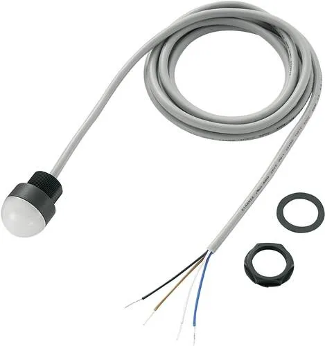 TRU Components TC-R9-125LA6-11-BMRGY1 LED-Signalleuchte mehrfarbig Grün, Rot, Amber 12 V/DC, 24 V/DC