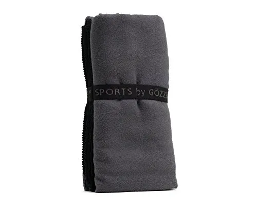Gözze - Saugstarkes Sporthandtuch, Superweich, Kunstfaser, 70 x 140 cm - Anthrazit