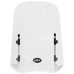 UZMAN Universal Windschild für Moped, Mofa, Scooter, Quad & Roller