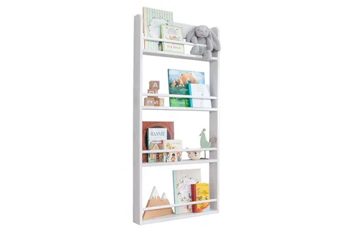 TiCAA Kinder Bücherregal Toni 55x80 & 60x130 von TiCAA